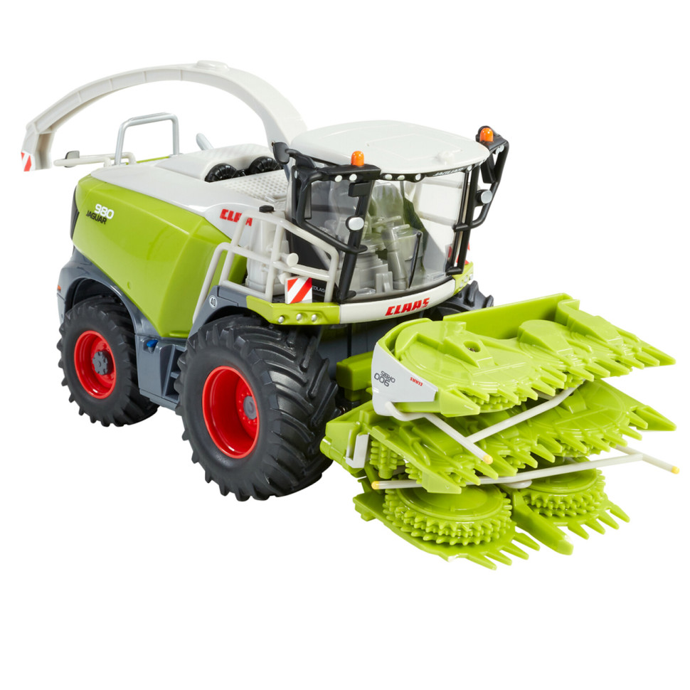 Модель Комбайн кормозбиральний Claas Jaguar 980 Britains 43285B 1:32 з жаткою Orbis 900