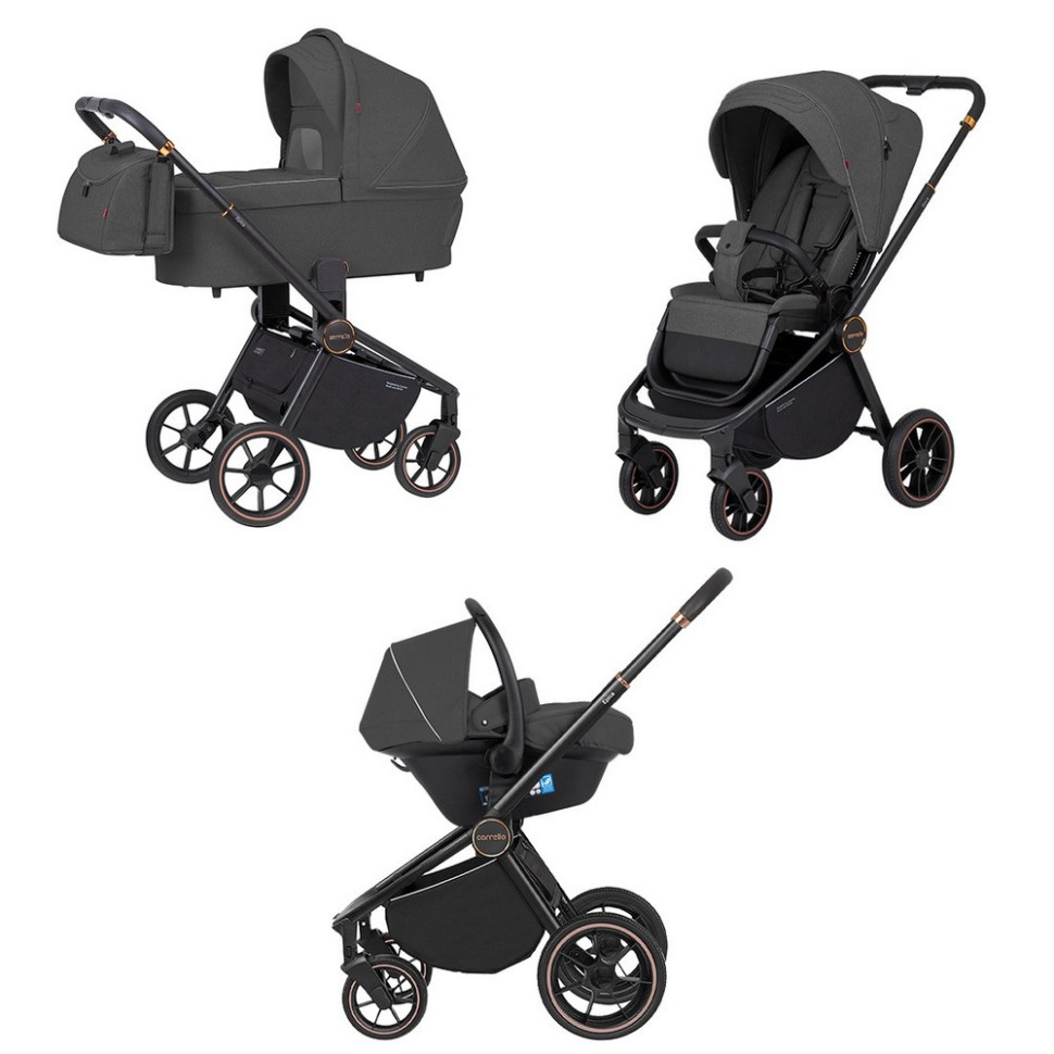 Коляска универсальная 3 в 1 Epica CARRELLO CRL-8511/1 Iron Grey 2024