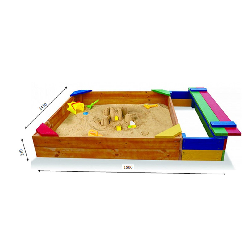 Пісочниця дитяча кольорова SportBaby 145х180х24 см
