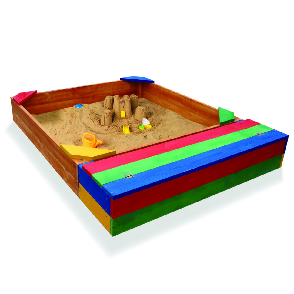 Пісочниця дитяча кольорова SportBaby 145х180х24 см