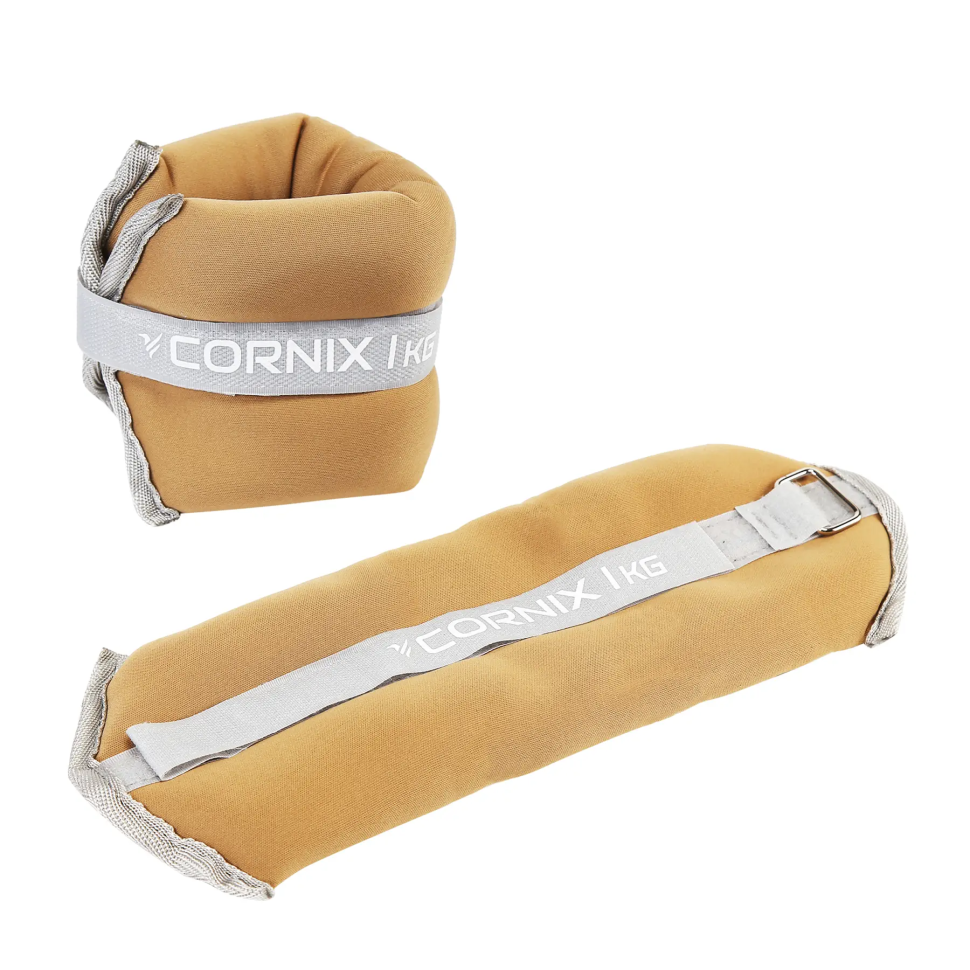 Обтяжувачі-манжети для ніг та рук Cornix XR-0356 2 x 1 кг коричневий