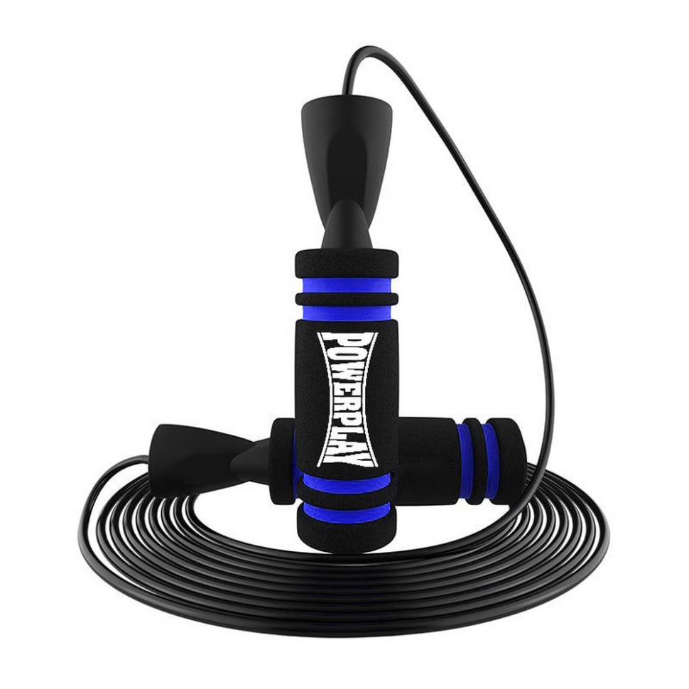 Скакалка скоростная 4213 Jump Rope PowerPlay PP_4213_Navy 3 метра