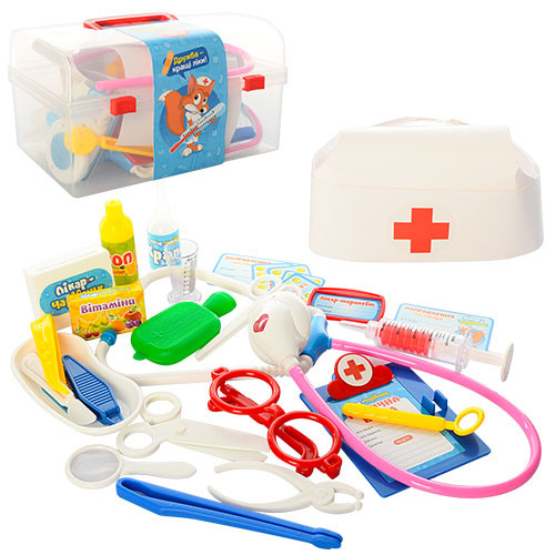 УЦЕНКА!!! Игровой набор Доктор M 0459 U-UC в чемодане, 21-12-12 см                                                    