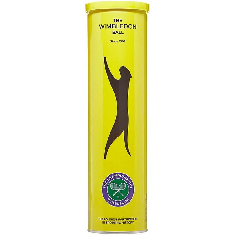Мячи для тенниса Wimbledon AC 4B Slazenger 340973 в тубусе 4 шт