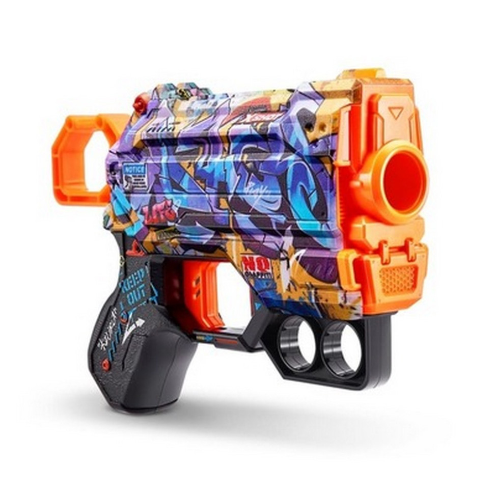 Скорострельный бластер Skins Menace Spray Tag X-SHOT 36515D (8 патронов)