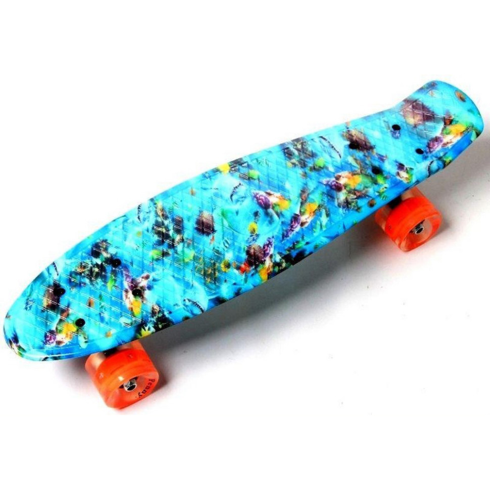 Скейт Penny Board «Nemo» Bambi 170319936 колеса зі світлом 80 кг
