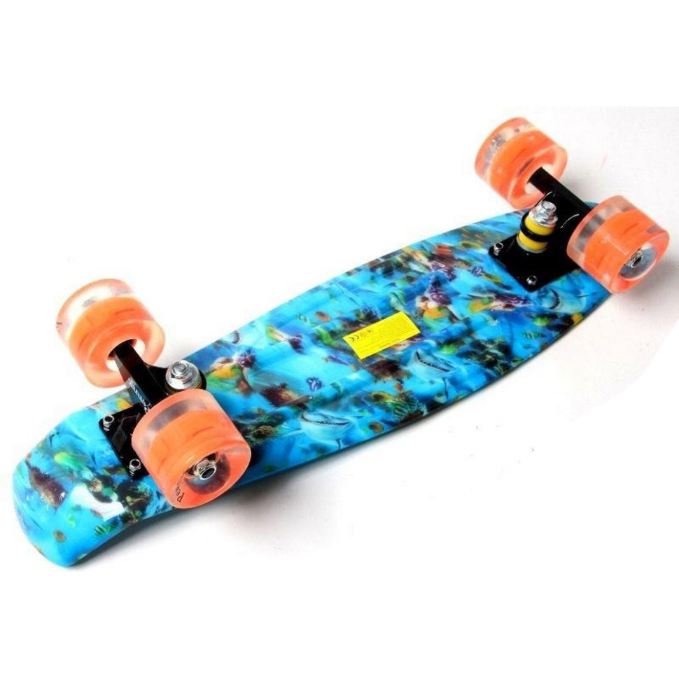 Скейт Penny Board «Nemo» Bambi 170319936 колеса зі світлом 80 кг