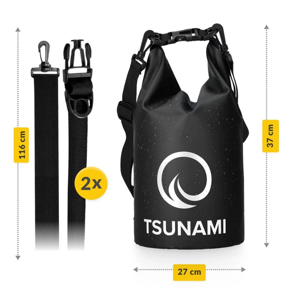 Гермомішок водозахисний Dry Pack Tsunami TS011, 5 л 