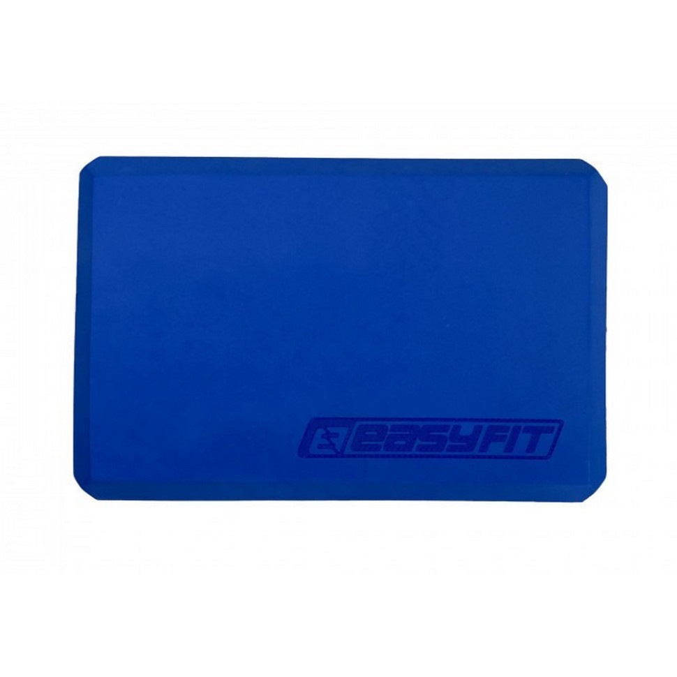 Блок для йоги EasyFit EF-1818-Bl, EVA, Синий