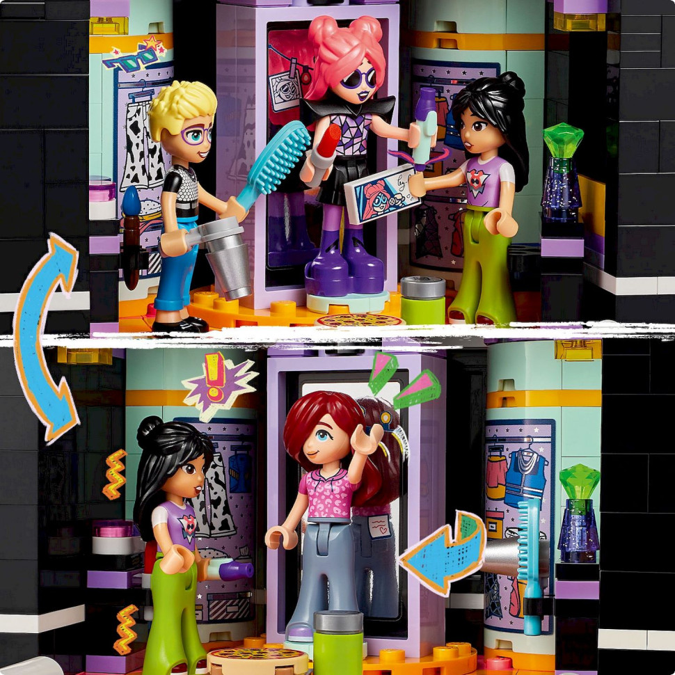 Конструктор Автобус для музыкального тура LEGO Friends 42619, 845 деталей 
