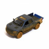 Машинка пікап Ford F-150 SVT Raptor-Supercrew Muddy Kinsmart KT5365WY інерційна, 1:46