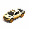 Машинка пікап Ford F-150 SVT Raptor-Supercrew Muddy Kinsmart KT5365WY інерційна, 1:46