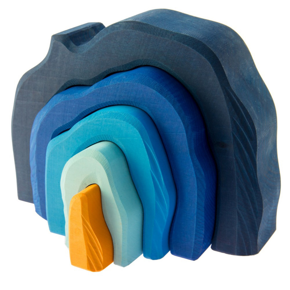 Конструктор Печера nic NIC523323 дерев'яний, Синій