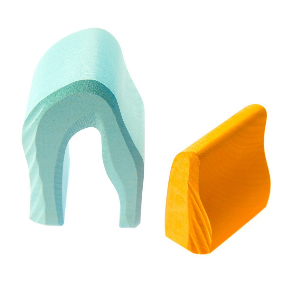 Конструктор Печера nic NIC523323 дерев'яний, Синій