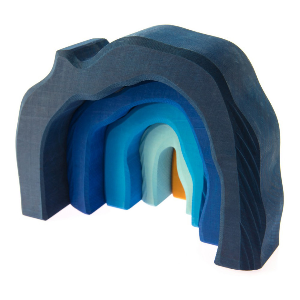 Конструктор Печера nic NIC523323 дерев'яний, Синій