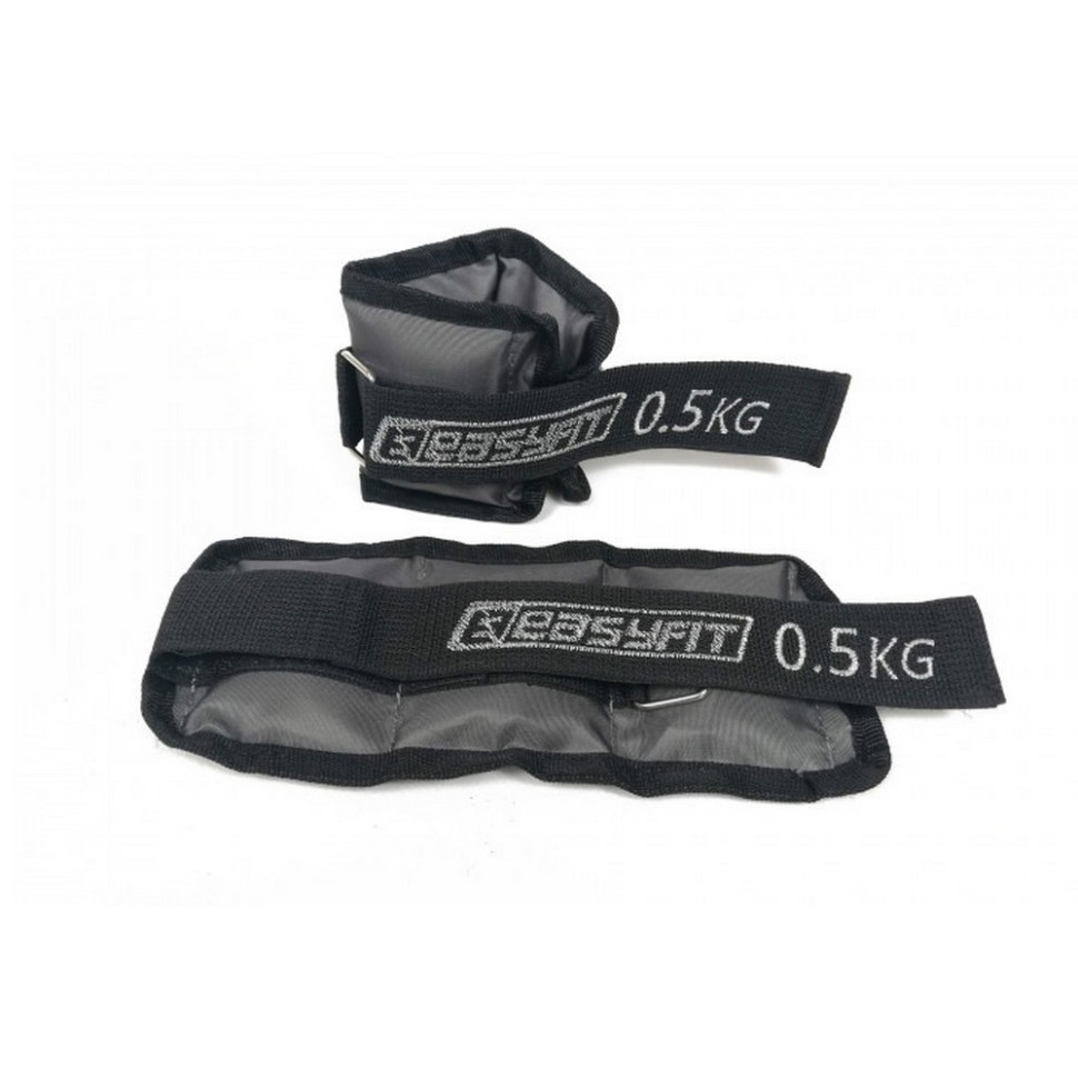 Утяжелители для ног и рук с металлом Metal EasyFit EF-AWTМ-050, 0,5 кг (пара)