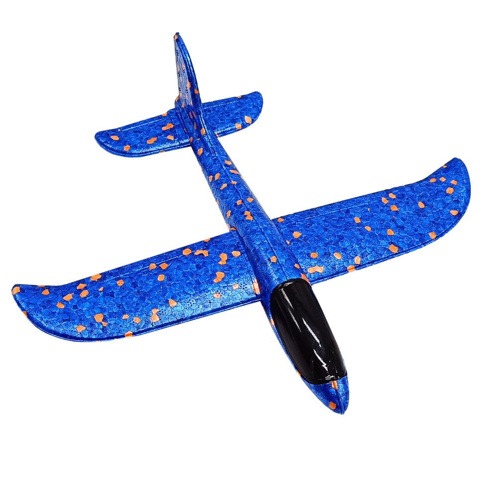Детский метательный самолёт-планер Bambi C28001(Blue) длина 48 см