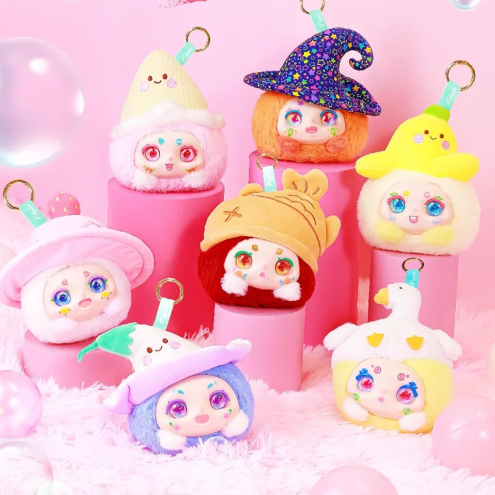 Колекційна м'яка іграшка з кільцем 