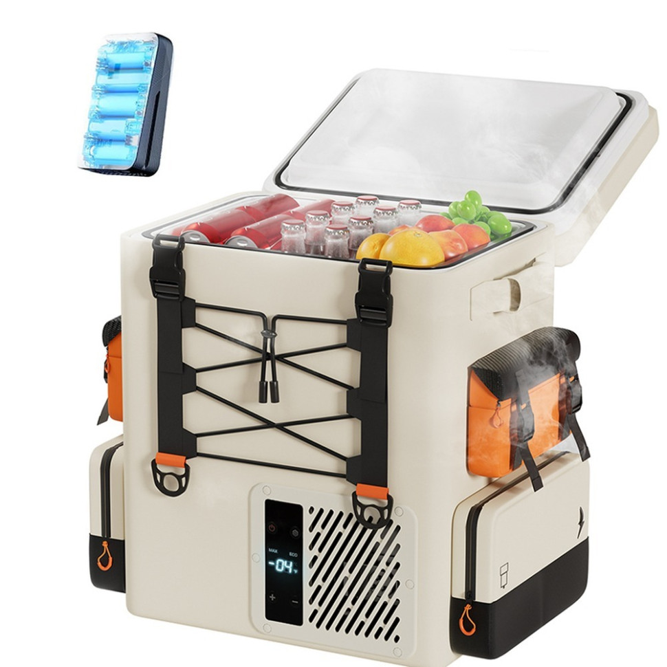 Акумуляторний холодильник-рюкзак Litheli U20HW05-0U101 живлення від павербанка 16 л