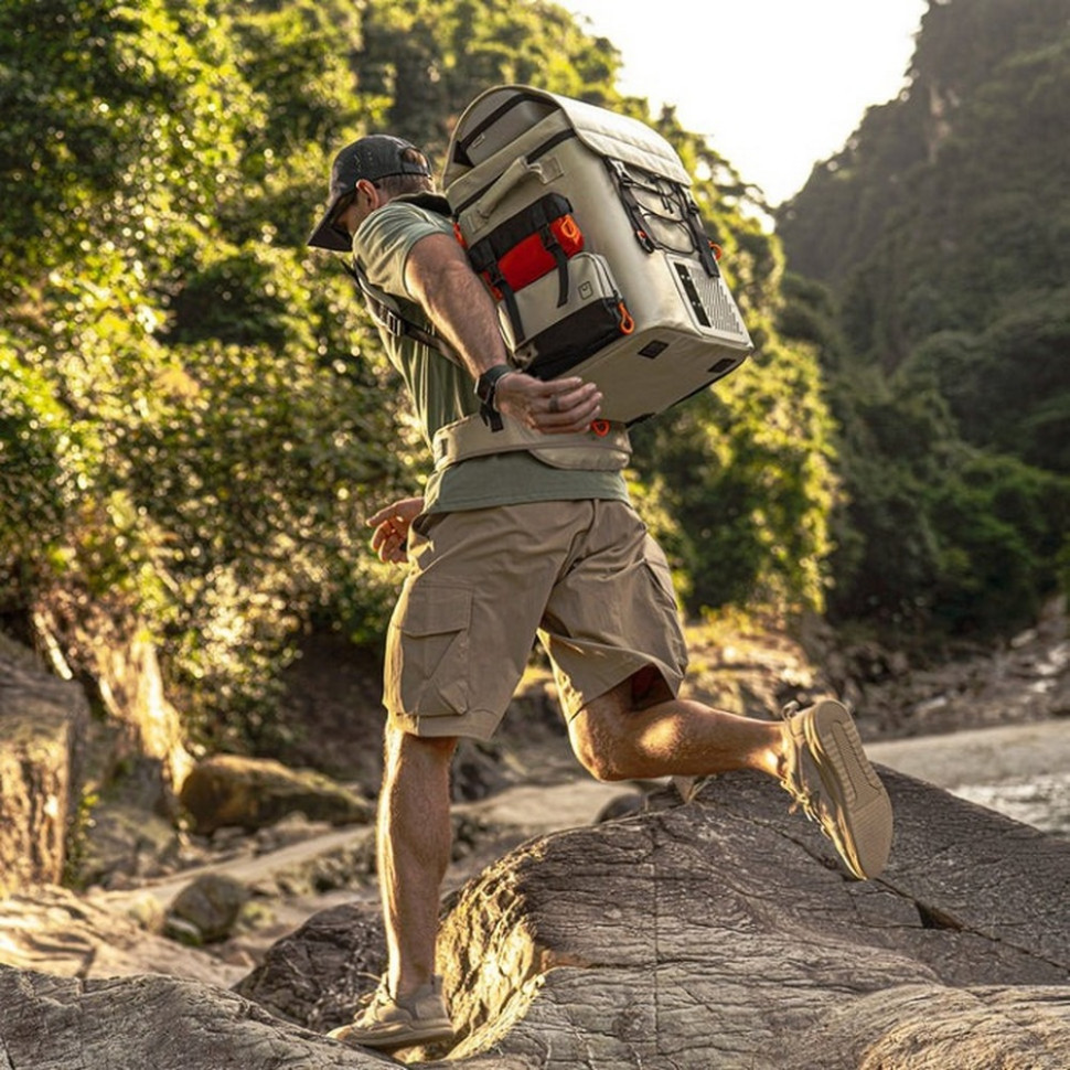 Акумуляторний холодильник-рюкзак Litheli U20HW05-0U101 живлення від павербанка 16 л