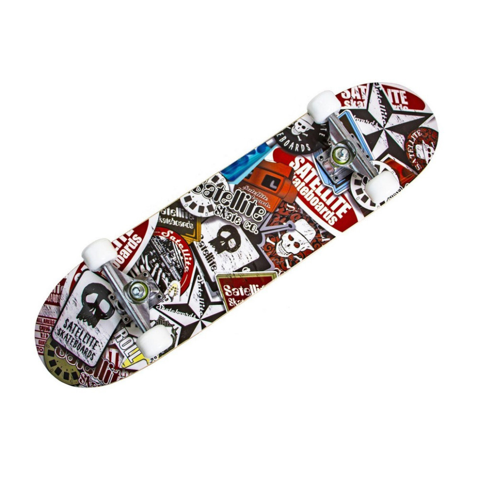 Скейтборд Skateboard PRINT «Satellite» Bambi SD26 до 80 кг