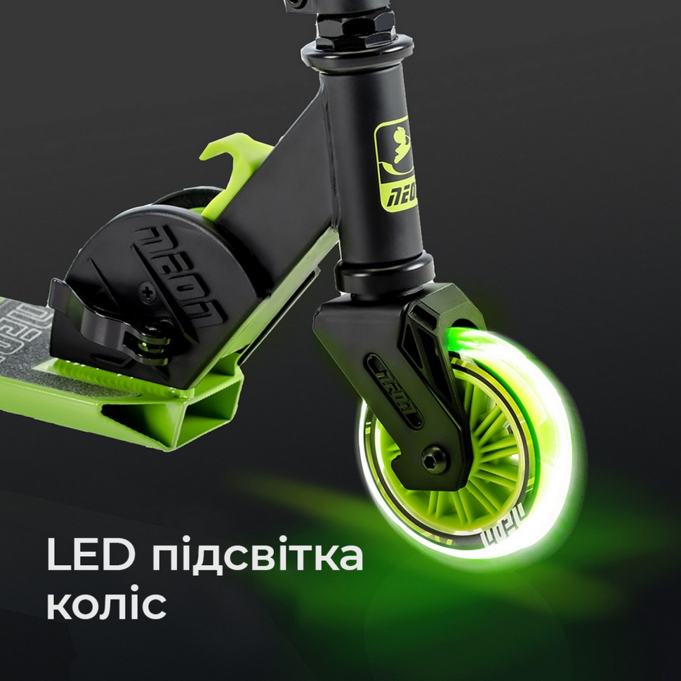 Самокат Neon Vector Зеленый NT05G2