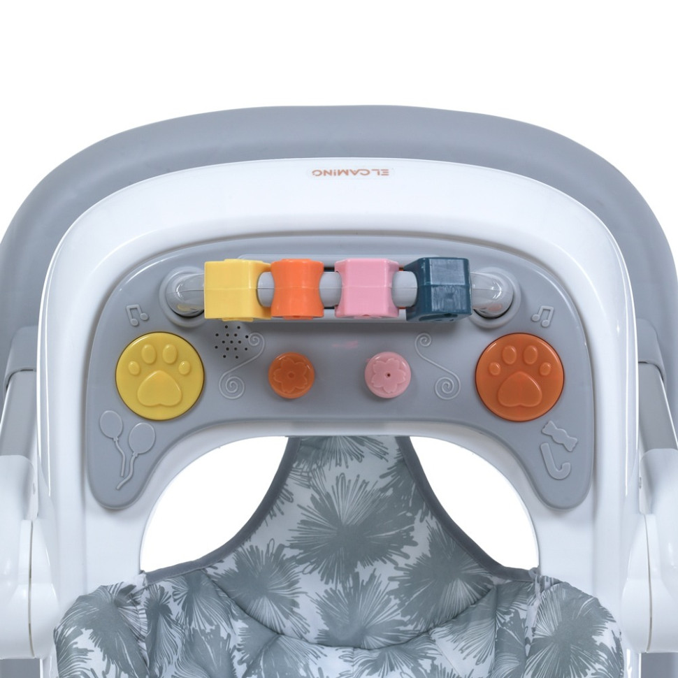 Ходунки детские MULTIWAY El Camino ME 1163 Gray световые и звуковые эффекты