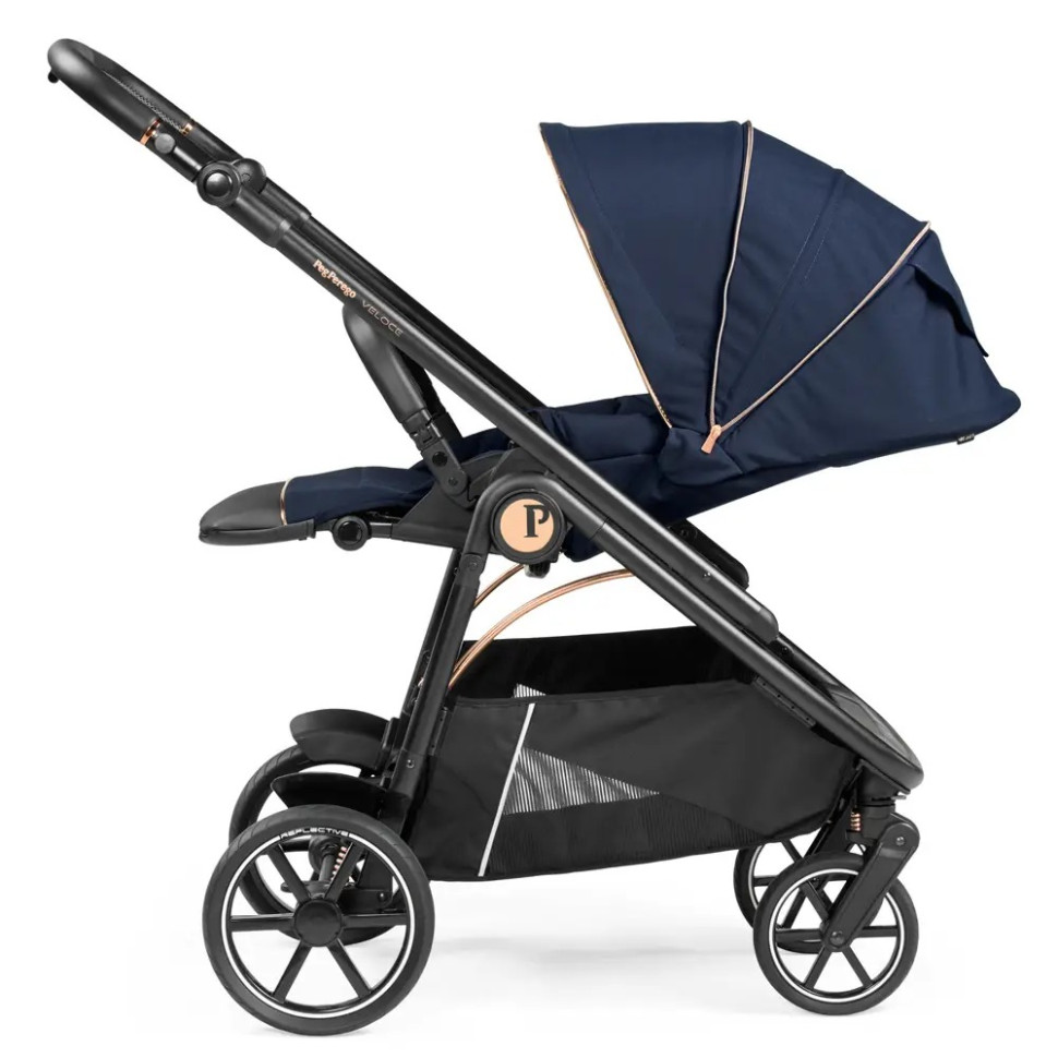 Коляска компактная Selfie Peg-Perego IP22000000RO51 Blue Shine синяя