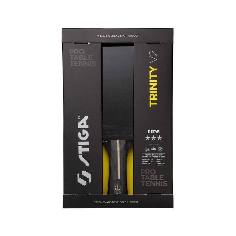 Ракетка для настільного тенісу Trinity 3 Star ver.2 FL 1213-1208-35 Stiga 931706