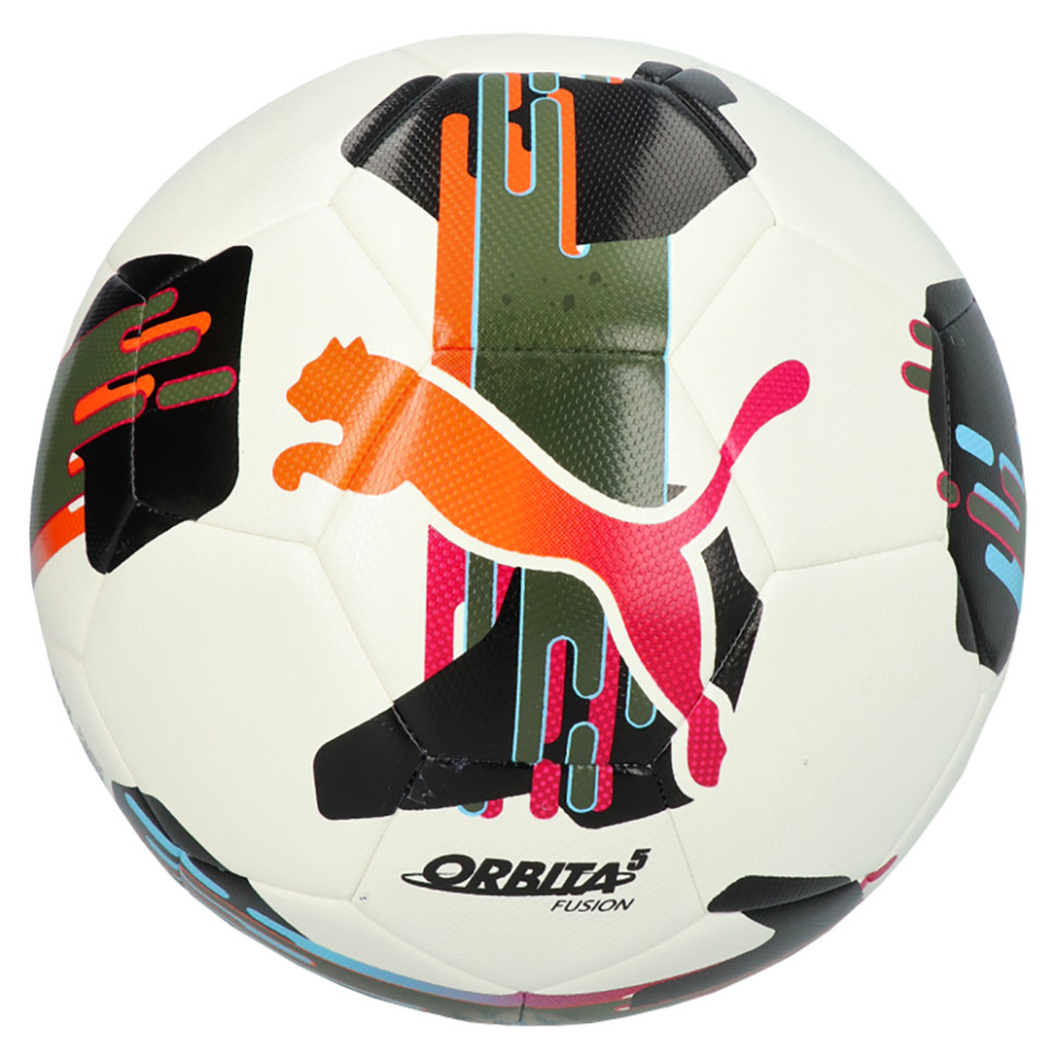 Мяч футбольный Orbita 5 FUSION Puma 084331-01-4 бело-черный № 4