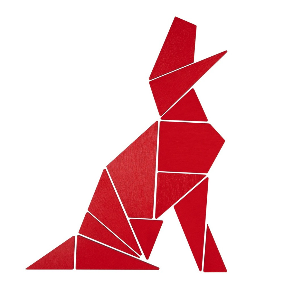 Детский деревянный танграм 