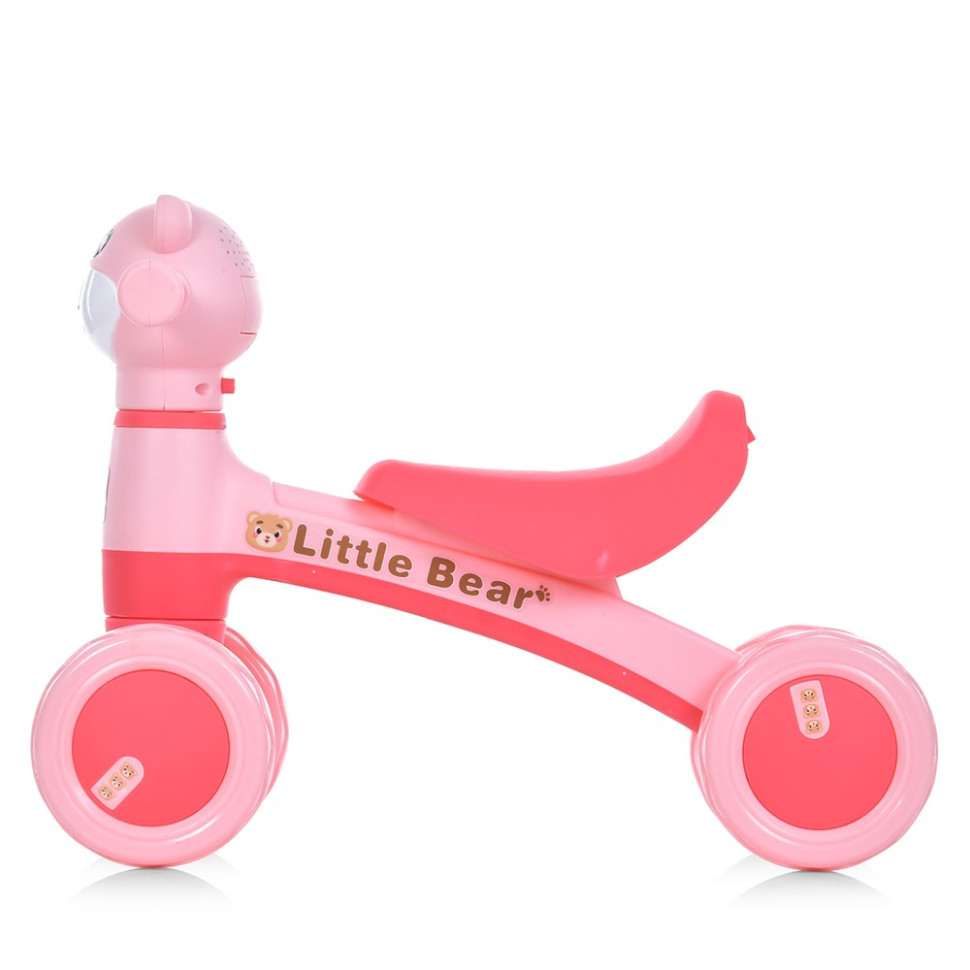 Дитяча каталка-толокар Bambi M 5762-3 рожевий, до 30 кг