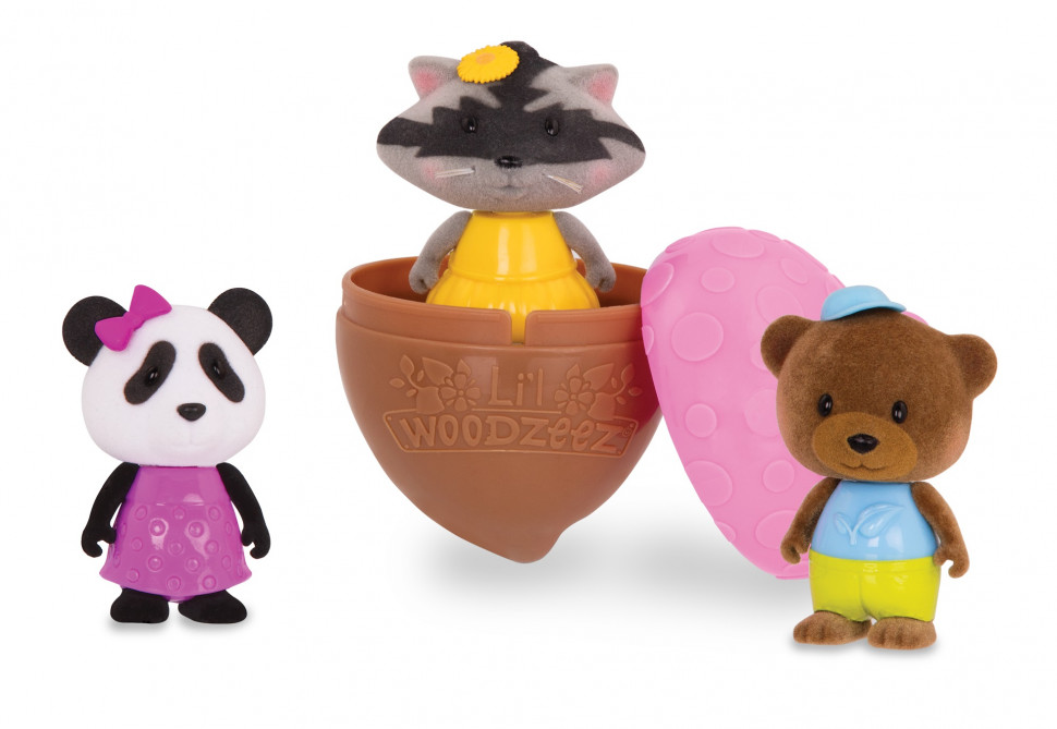 Игрушка Li'l Woodzeez Bobblehead 3 ед Серия 3 63100Z