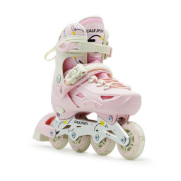 Детские раздвижные ролики LF 605 Scale Sports 928990009 Pink, размер 39-42