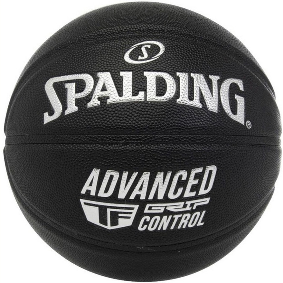 Мяч баскетбольный Advanced Grip Control Spalding 76871Z, черный № 7
