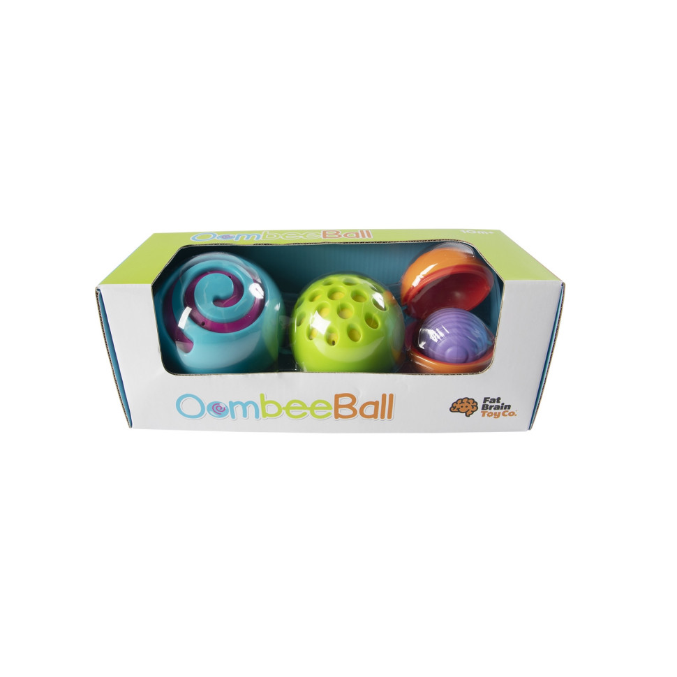 Игрушка-сортер сенсорная Сферы Омби Fat Brain Toys F230ML Oombee Ball 
