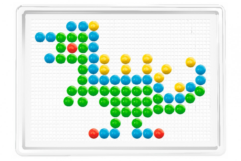 Мозаїка №5 ТехноК 3374TXK пластик, 4 кольори, 240 фішек