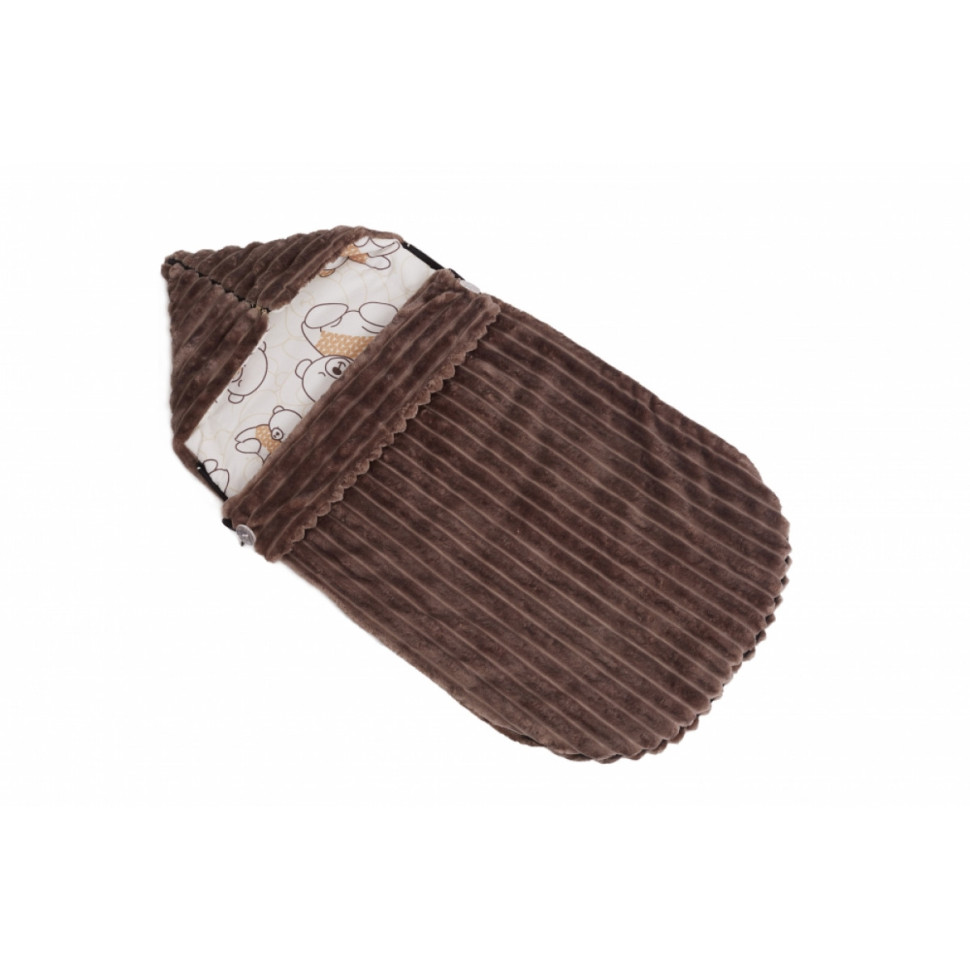 Конверт в коляску Twins Trip 9011-TT-07 brown, коричневый