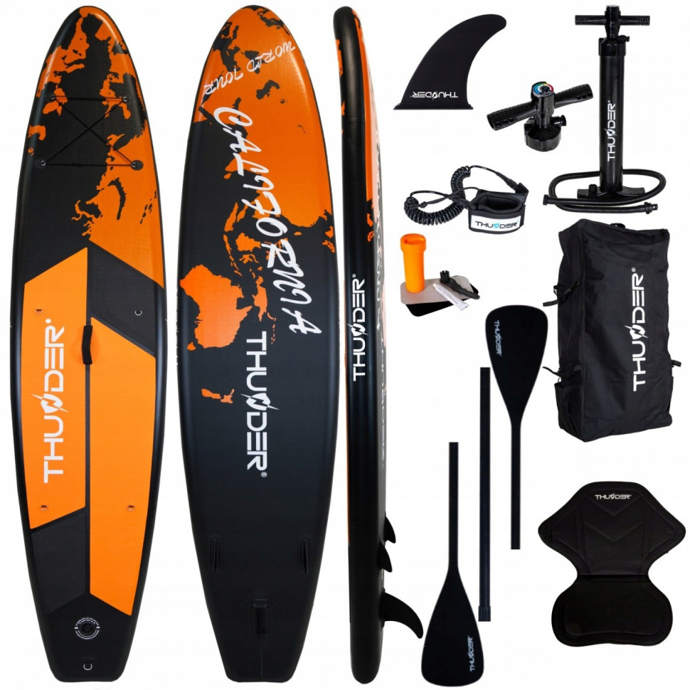 Надувная SUP доска Earth Thunder SUP-EARTH з веслом 365 см 