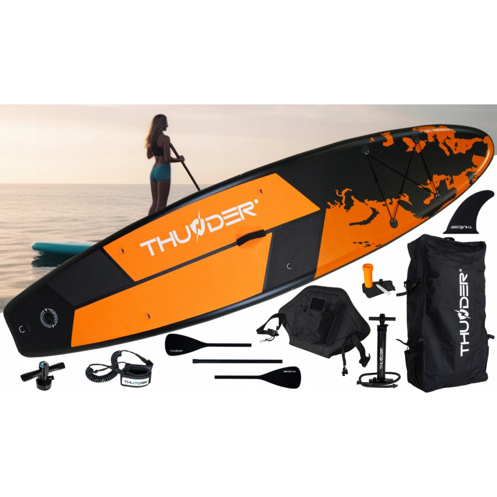 Надувная SUP доска Earth Thunder SUP-EARTH з веслом 365 см 