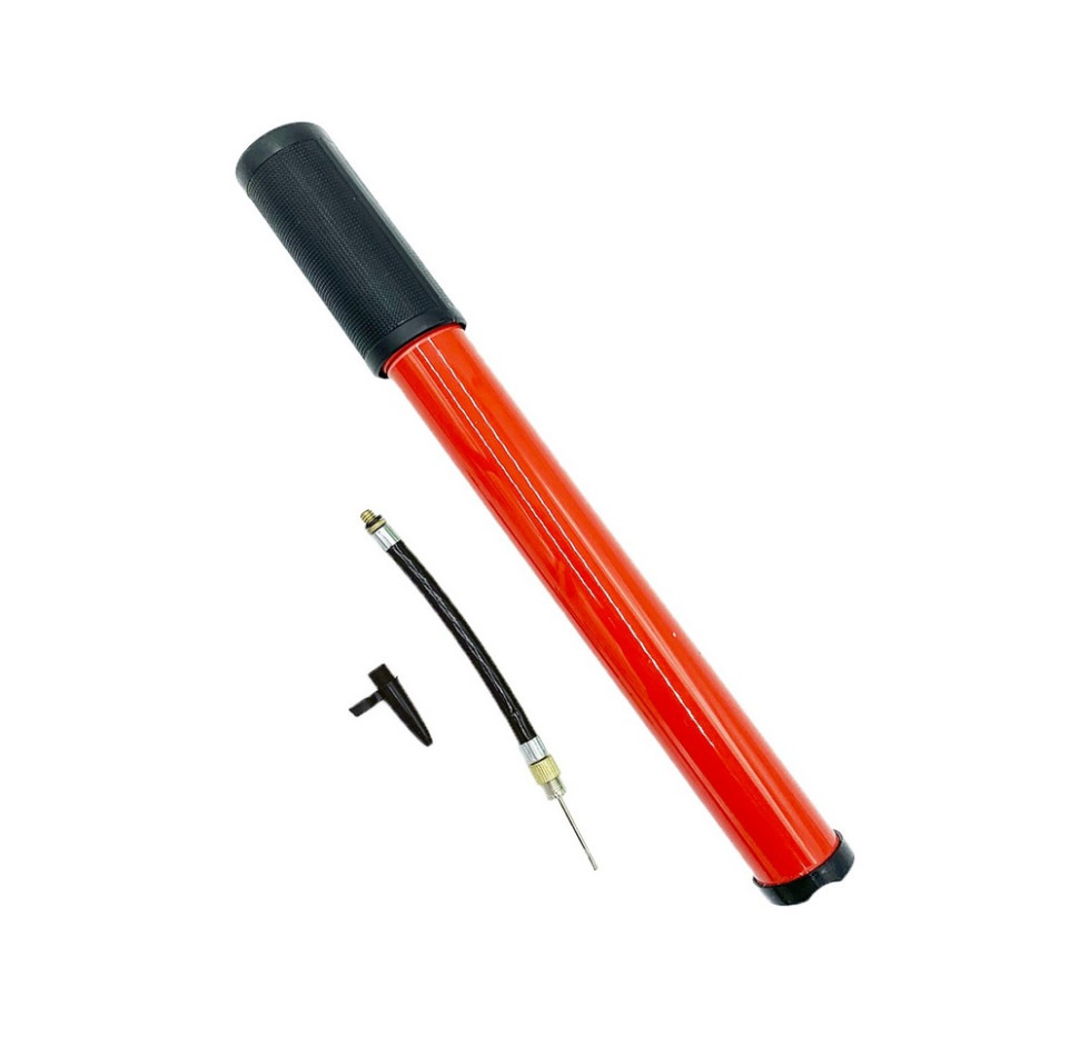 Насос ручний для м'ячів і велосипедів Pump Newt NE-P-17R, червоний