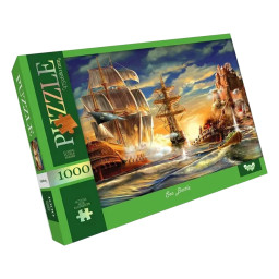 Пазл класичний "Sea Battle" Danko Toys C1000-12-08, 1000 елементів