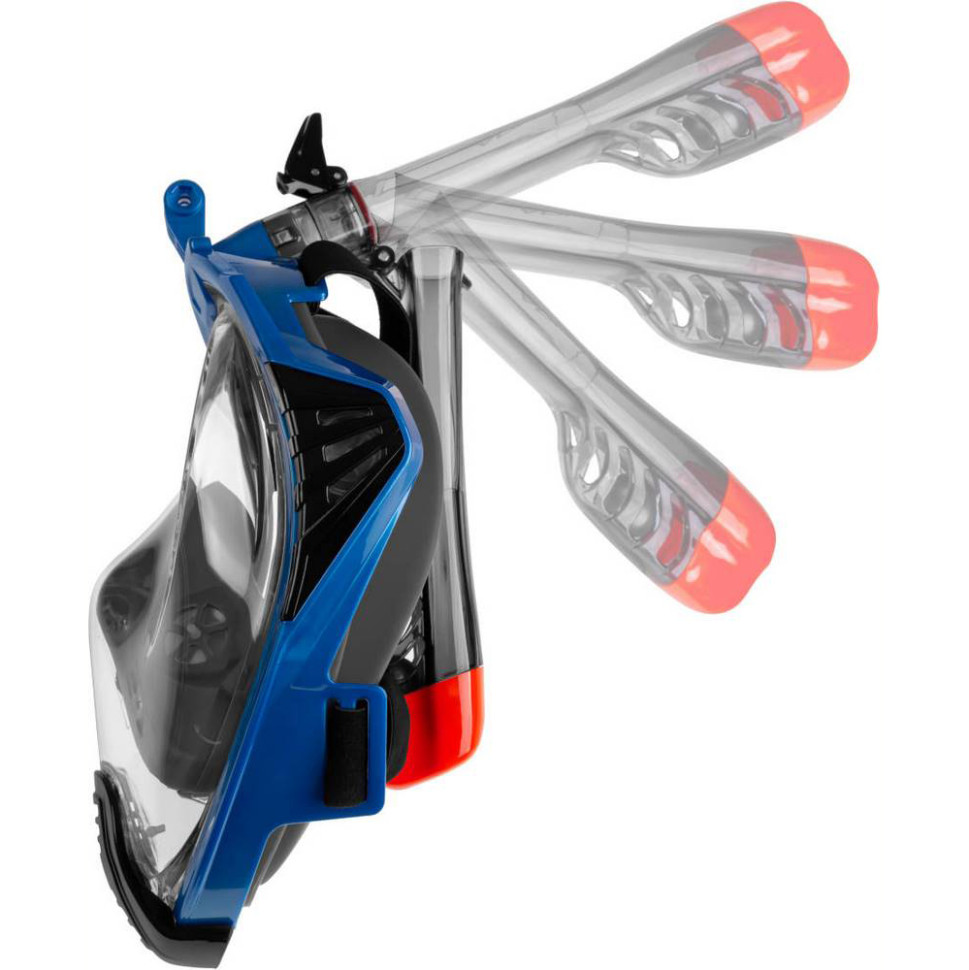 Повнолицьова маска DRIFT Aqua Speed 249-10 чорний, синій, S/M