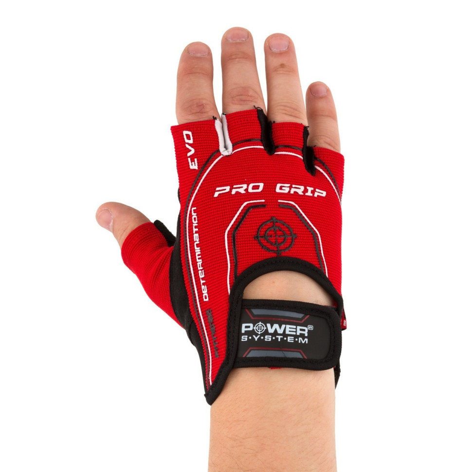Перчатки для фитнеса Pro Grip EVO Power System PS_2260RD-5_XL, Red XL