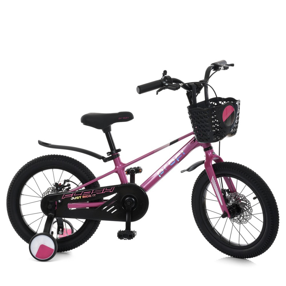 Велосипед детский Profi MB 1883-3, 18 дюймов, фиолетовый