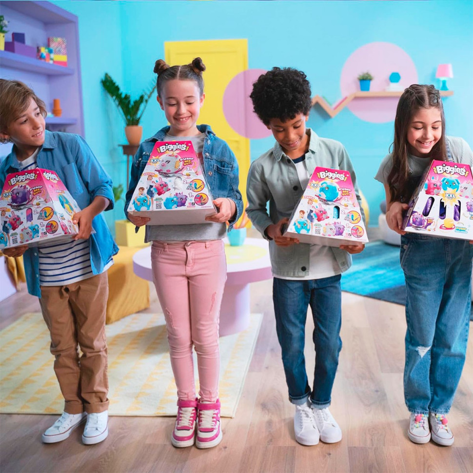 Игровой набор серии «Fantasy» W1 - Единорог Biggies BIG001-UN надувная игрушка, насос 45 см