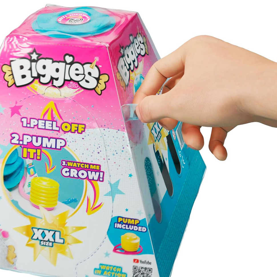 Игровой набор серии «Fantasy» W1 - Единорог Biggies BIG001-UN надувная игрушка, насос 45 см