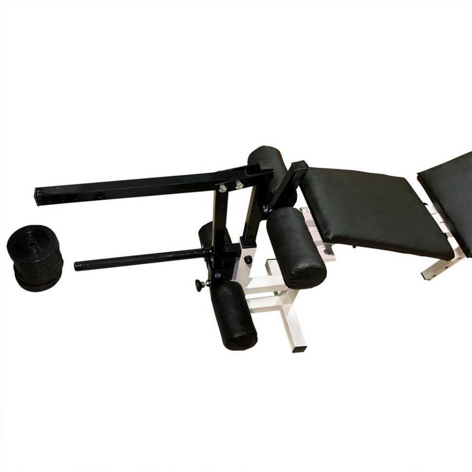 Скамья для жима с набором штанг и гантелей Gym Scott Plus Set Pro Newt NE-SKM-PL-SCP-100, 100 кг
