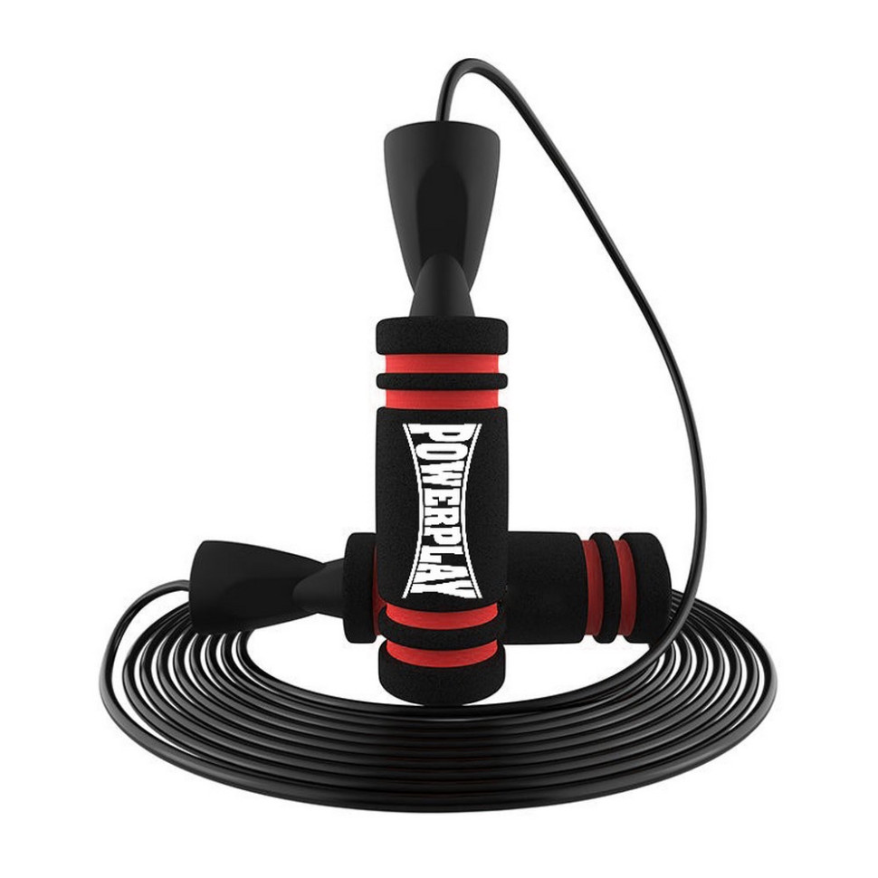 Скакалка скоростная 4213 Jump Rope PowerPlay PP_4213_Red 3 метра