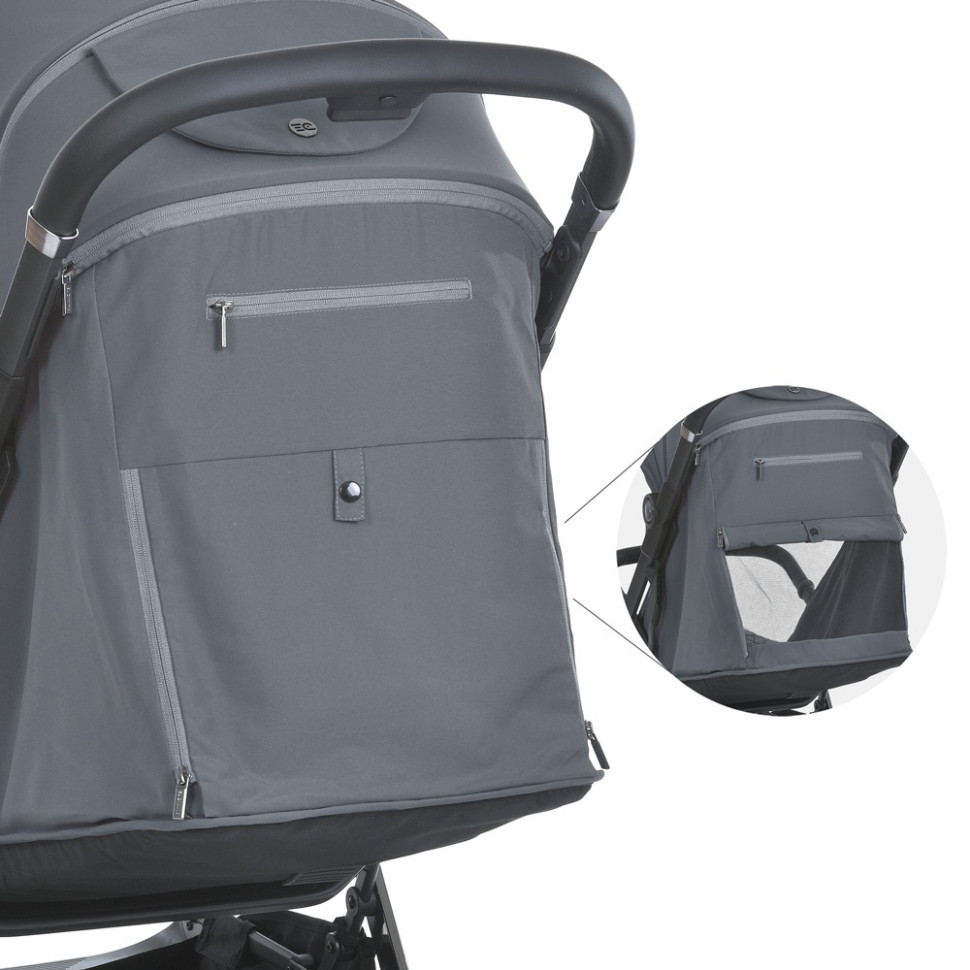 Детская прогулочная коляска BEYA El Camino ME 1127-B Midnight Gray